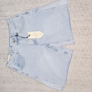 Ban.jara Split Hem Denim Shorts NWT